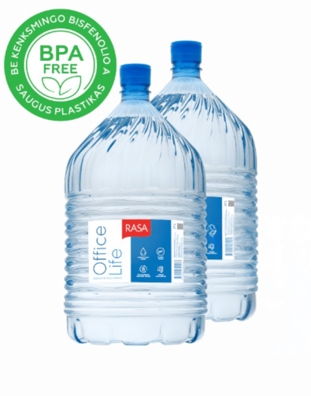 RASA OFFICELIFE negazuotas stalo vanduo, 19l x 2 vnt.